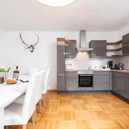 Townhouse Riva, Prime Location In The City Of Salzburg, 1000m2 Backyard Villa Salzburg